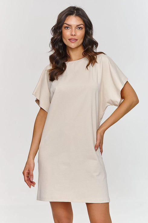Robe de jour model 209642 Makadamia
